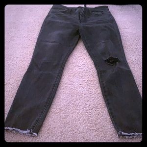 Joe’s charcoal gray jeans